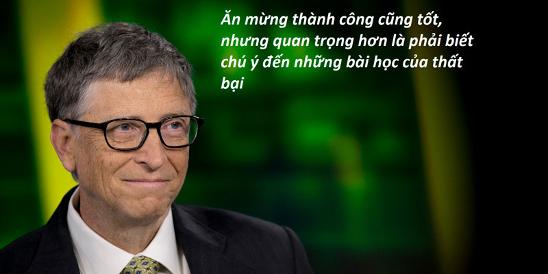 Chấp nhận, học hỏi từ thất bại 