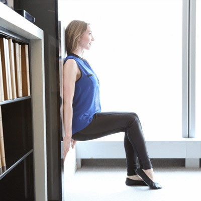 dựa tường wall sit