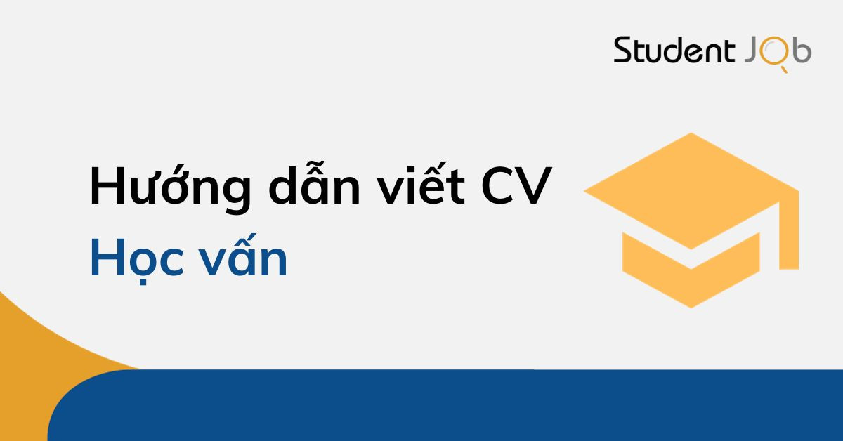 Học vấn trong CV