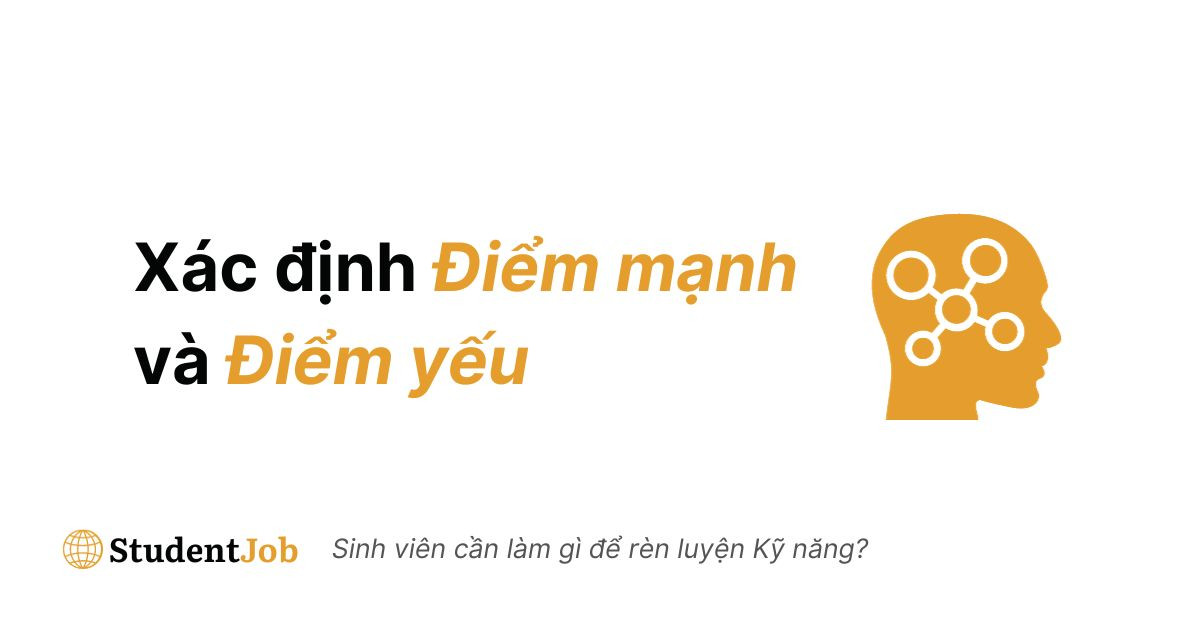 Xác định điểm mạnh và điểm yếu của bản thân