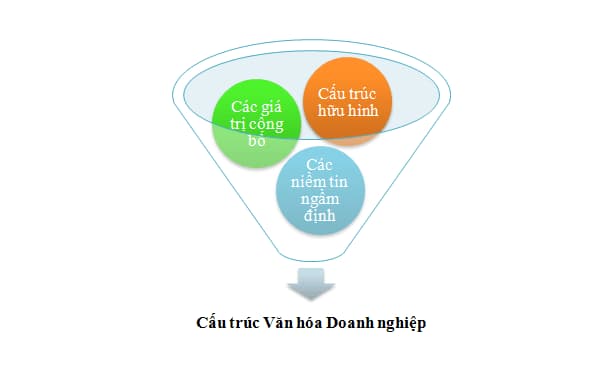 3 Cấp độ văn hóa doanh nghiệp theo mô hình Schein