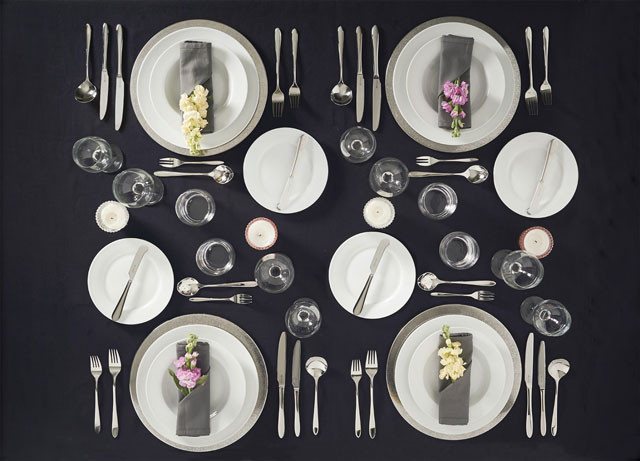 Cách sắp xếp cutlery