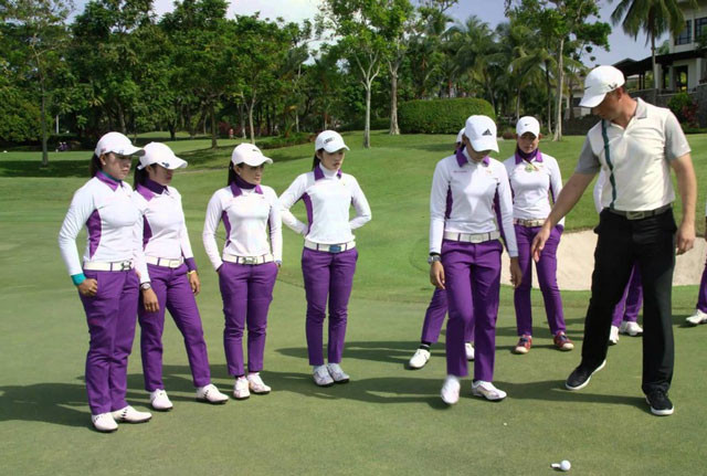 Caddy tham gia khóa đào tạo