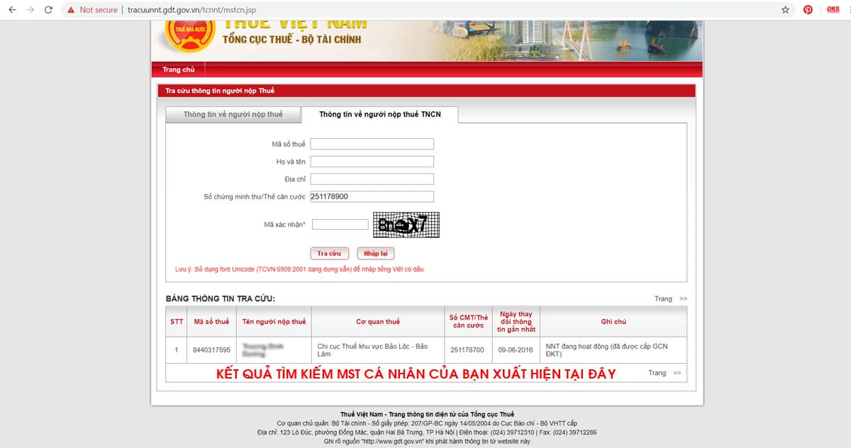 Hướng Dẫn Tra Cứu Mã Số Thuế Cá Nhân Đơn Giản